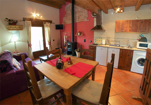 Salón comedor de la casa